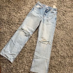 Zara straight leg jeans